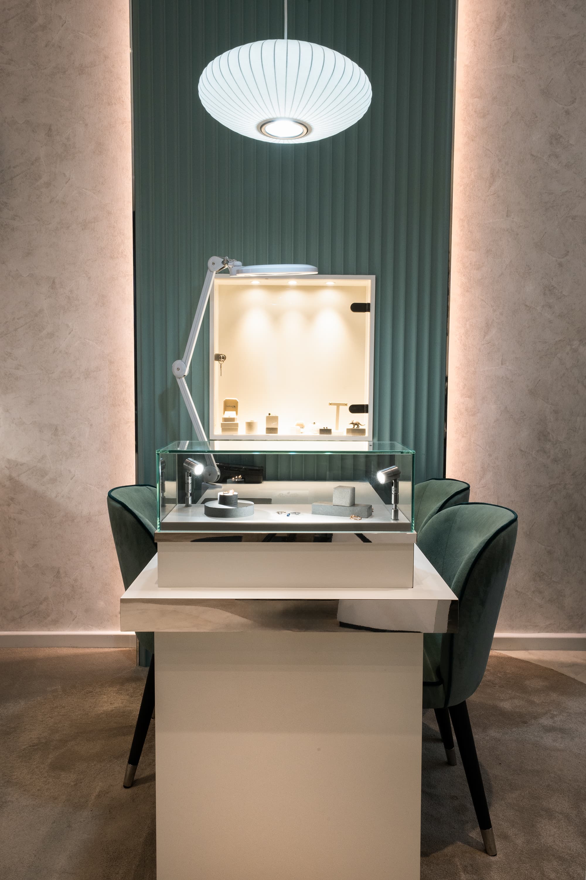 The Aardvark Jewellery showroom interior