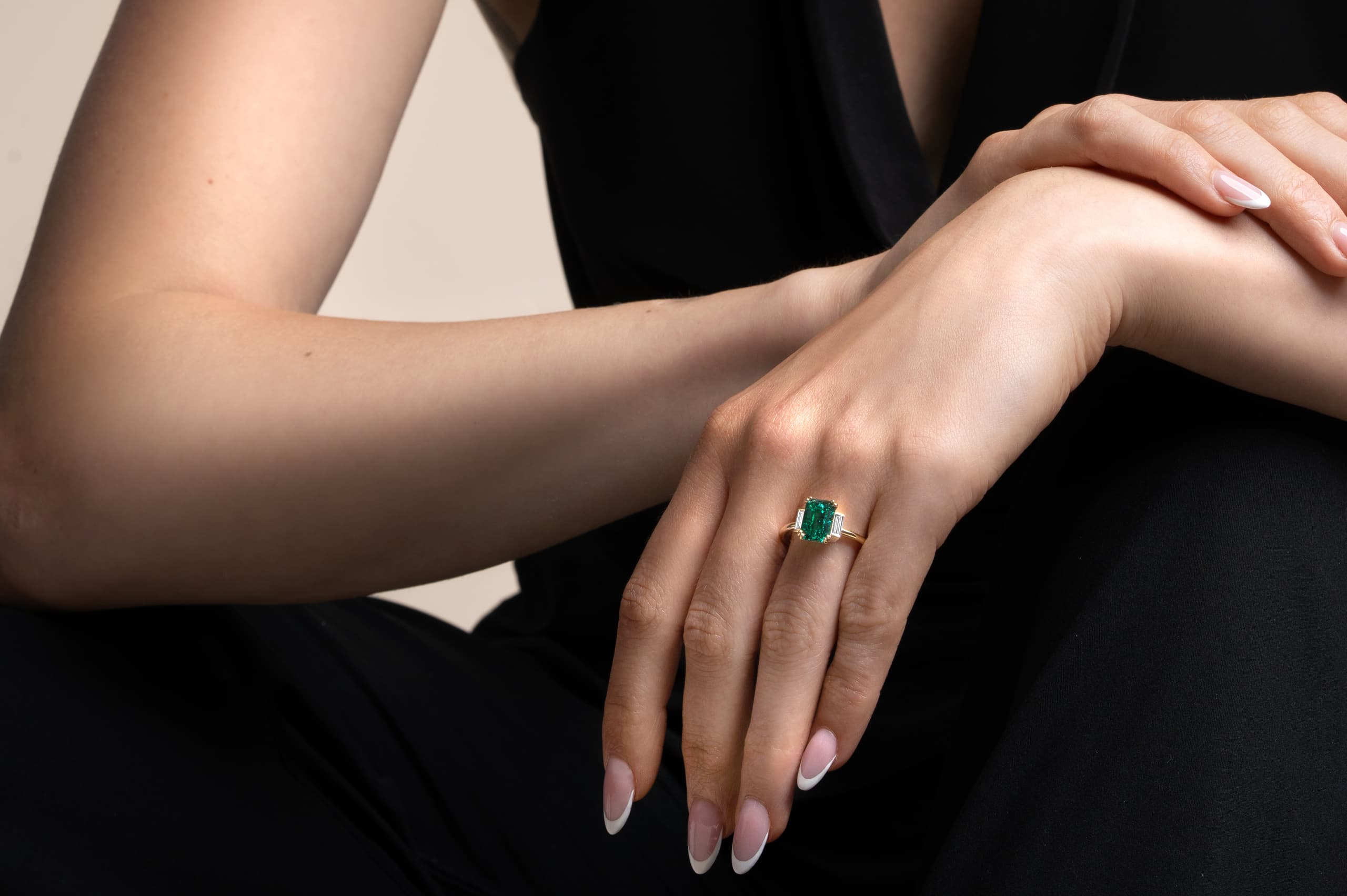 An art deco engagement ring from the Aardvark Jewellery collection