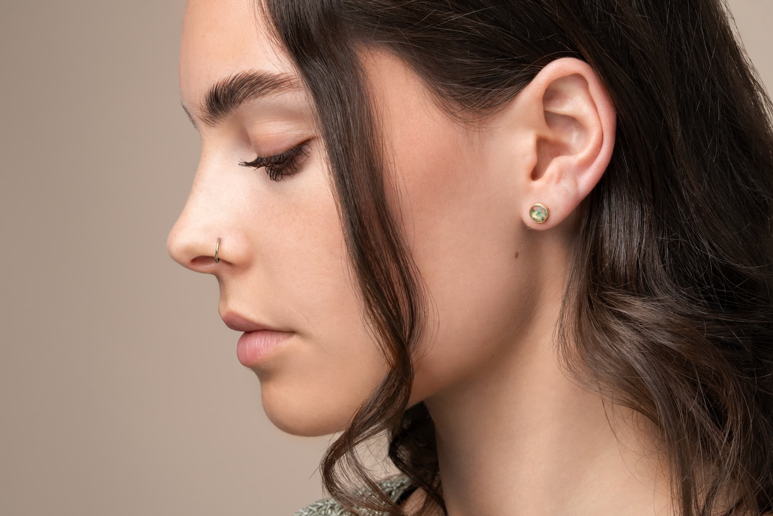 Handcrafted earrings from Aardvark Jewellery