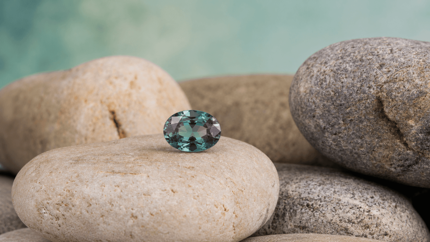 A loose alexandrite gemstone