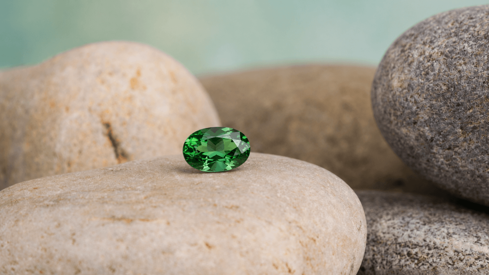 A loose tourmaline gemstone