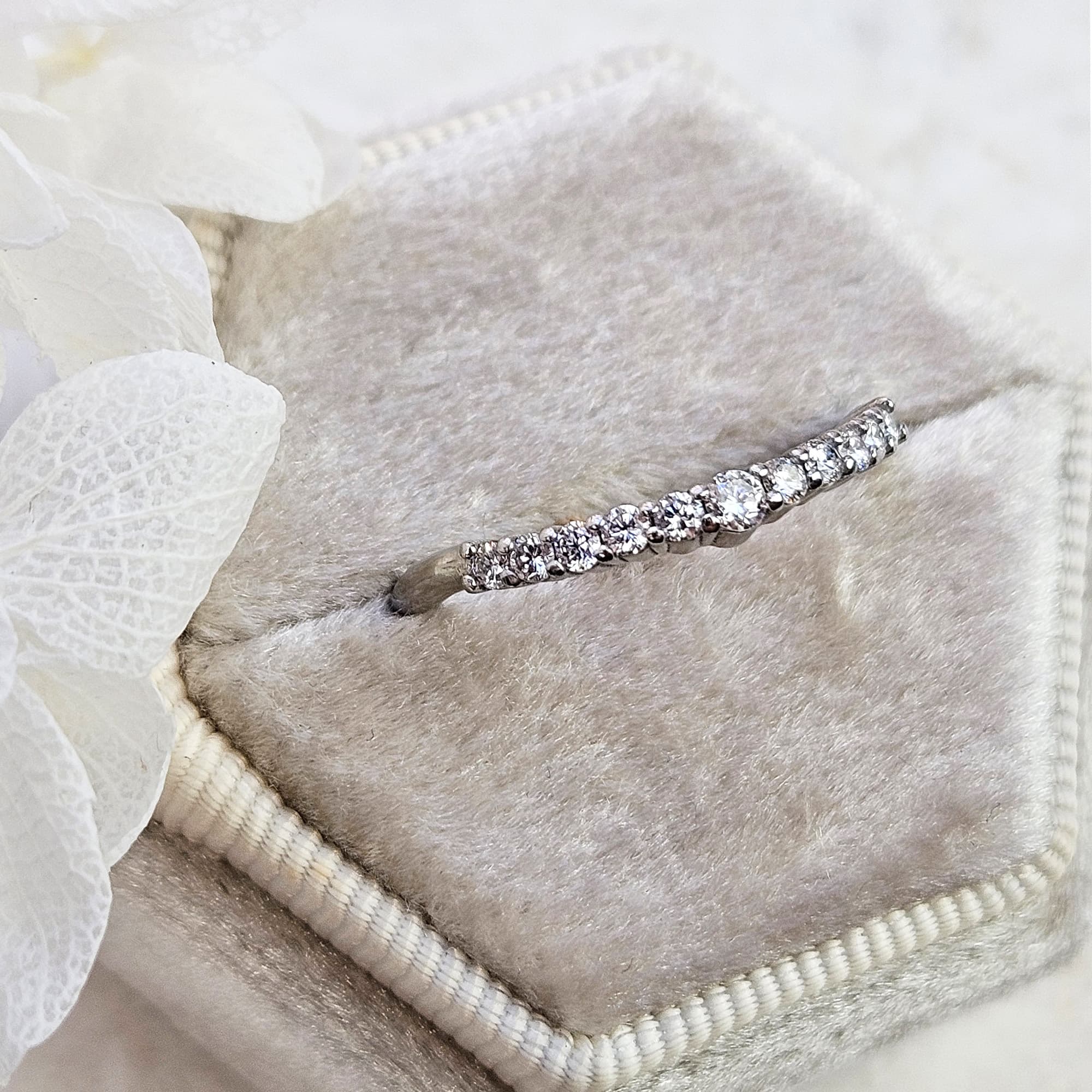 11 diamond wedding band