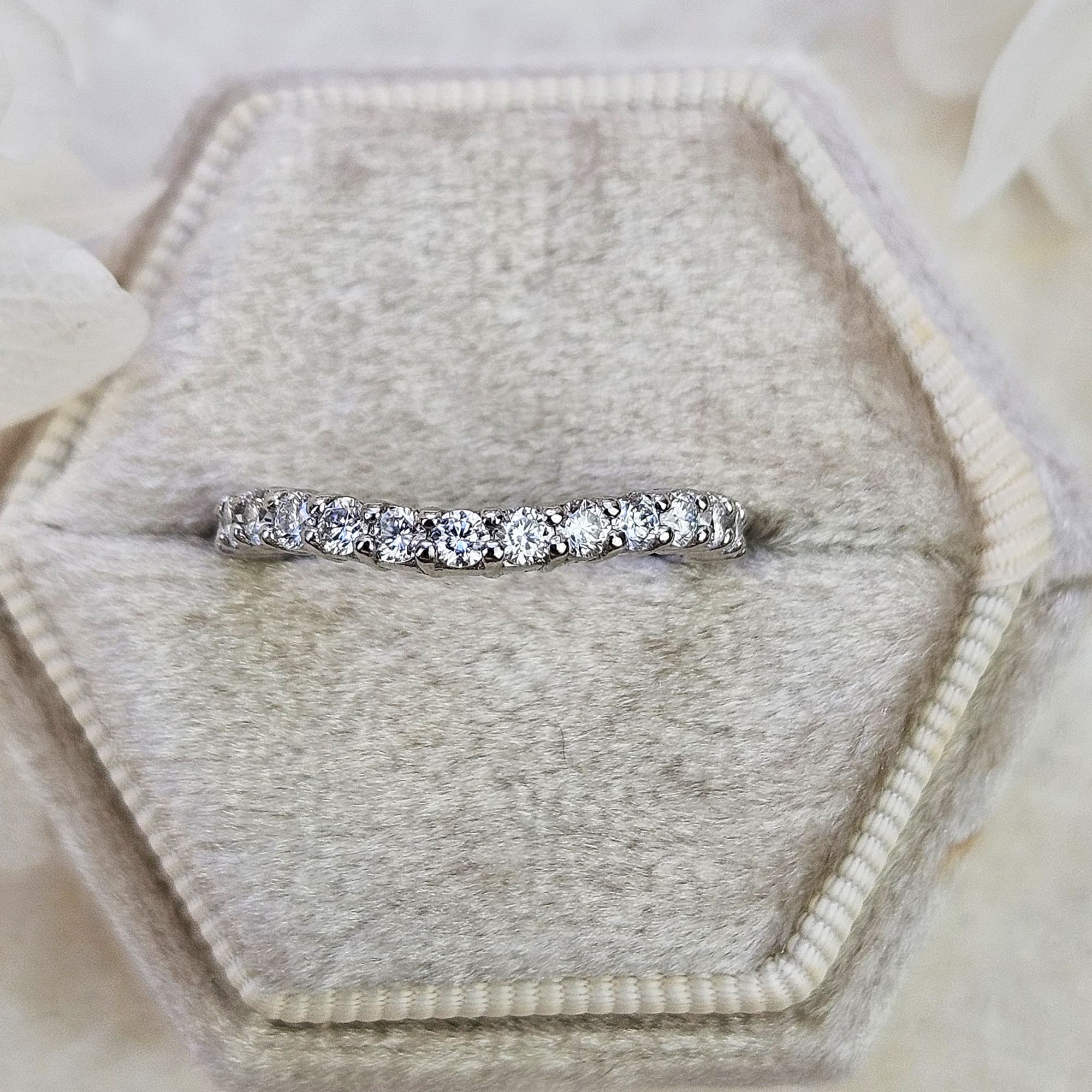 11 diamond wedding band