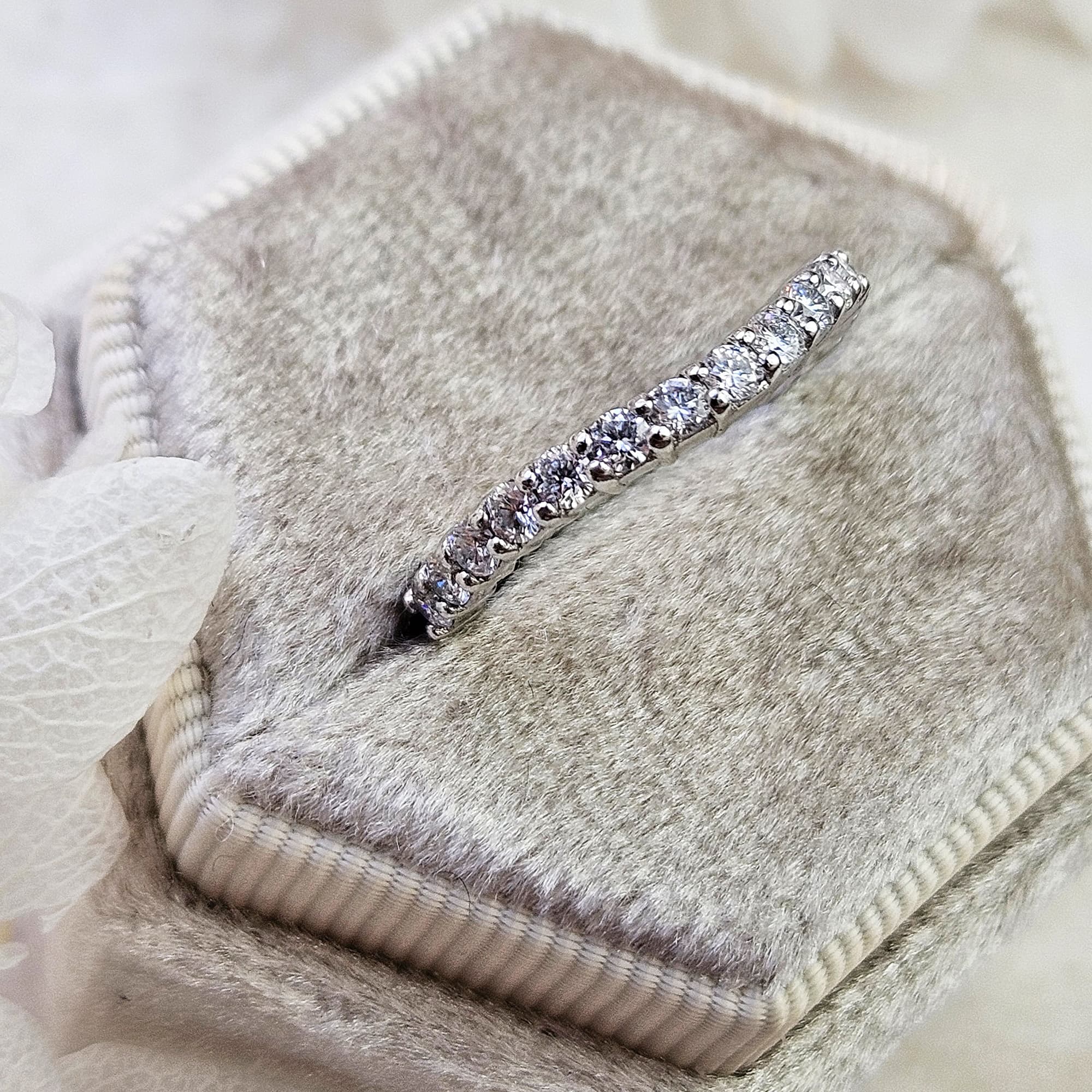 11 diamond wedding band