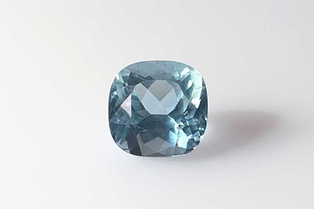3.11ct Cushion Natural Aquamarine