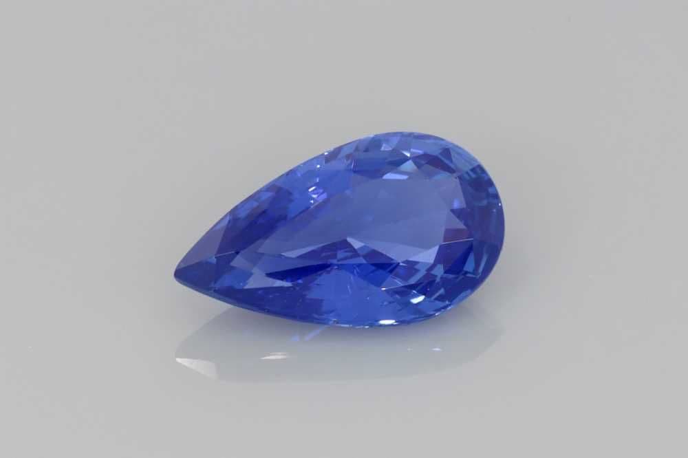 2.04ct Pear Natural Sapphire