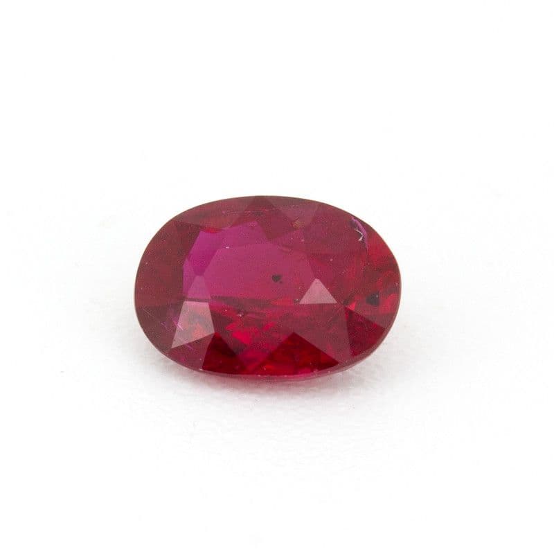 0.66ct Oval Natural Ruby