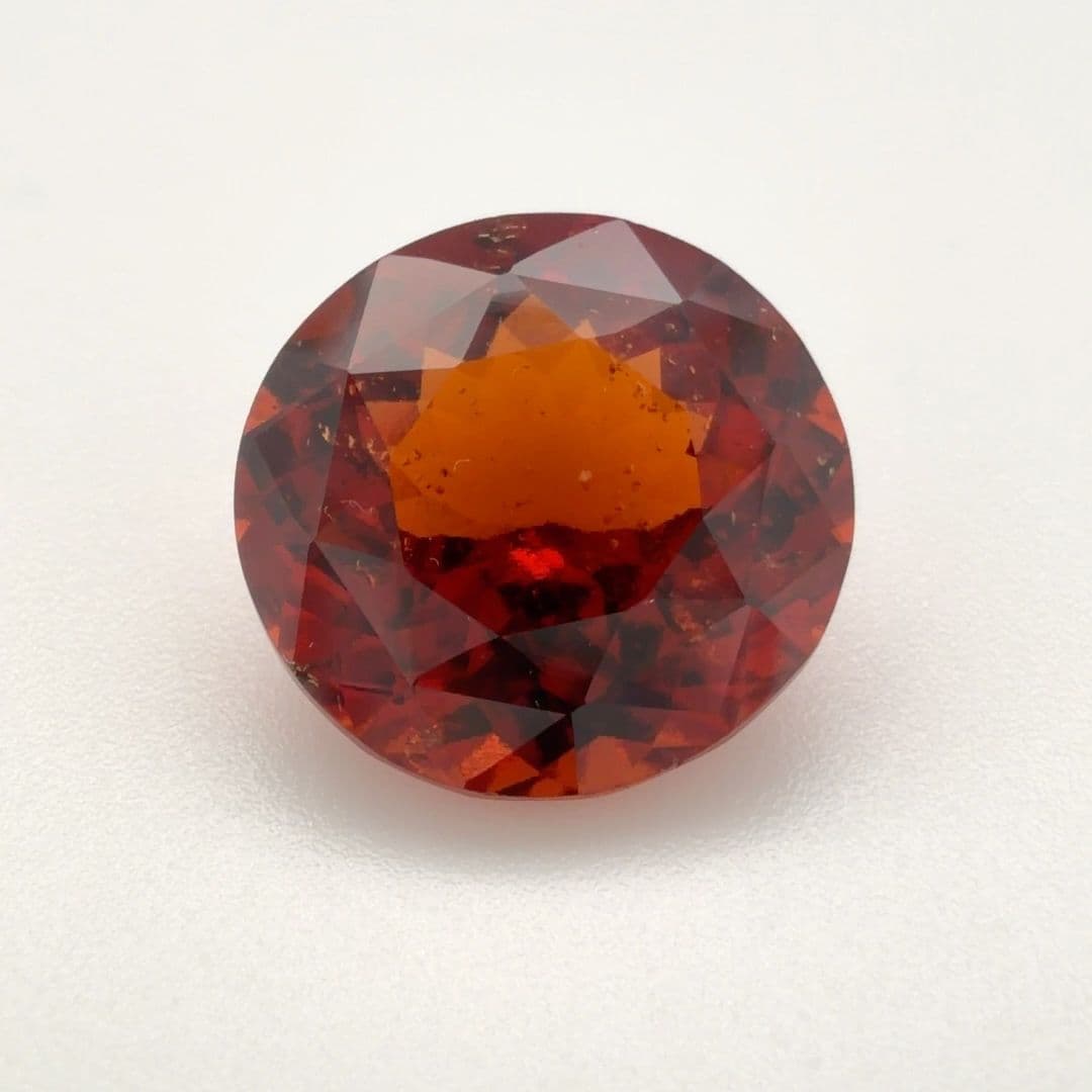 4.56ct Round Natural Garnet