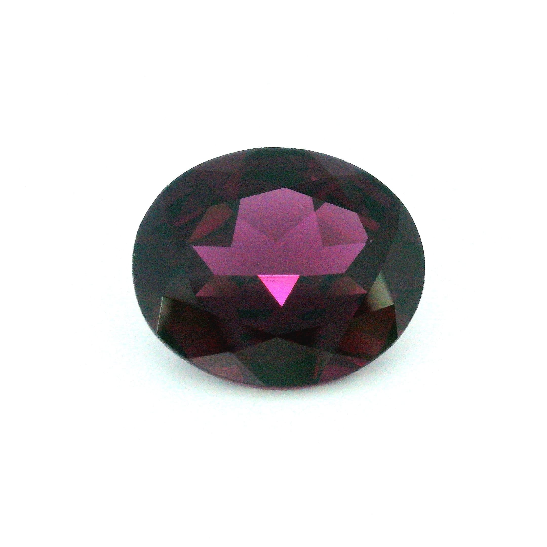 7.01ct Oval Natural Garnet