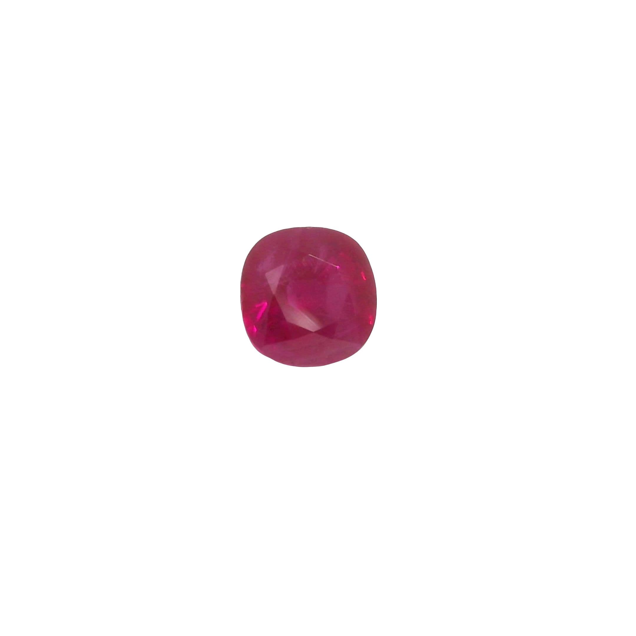 1.24ct Cushion Natural Ruby