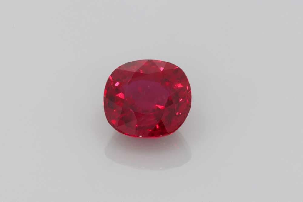 1.28ct Cushion Natural Ruby
