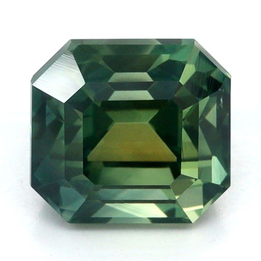 2.04ct Emerald-cut Natural Sapphire