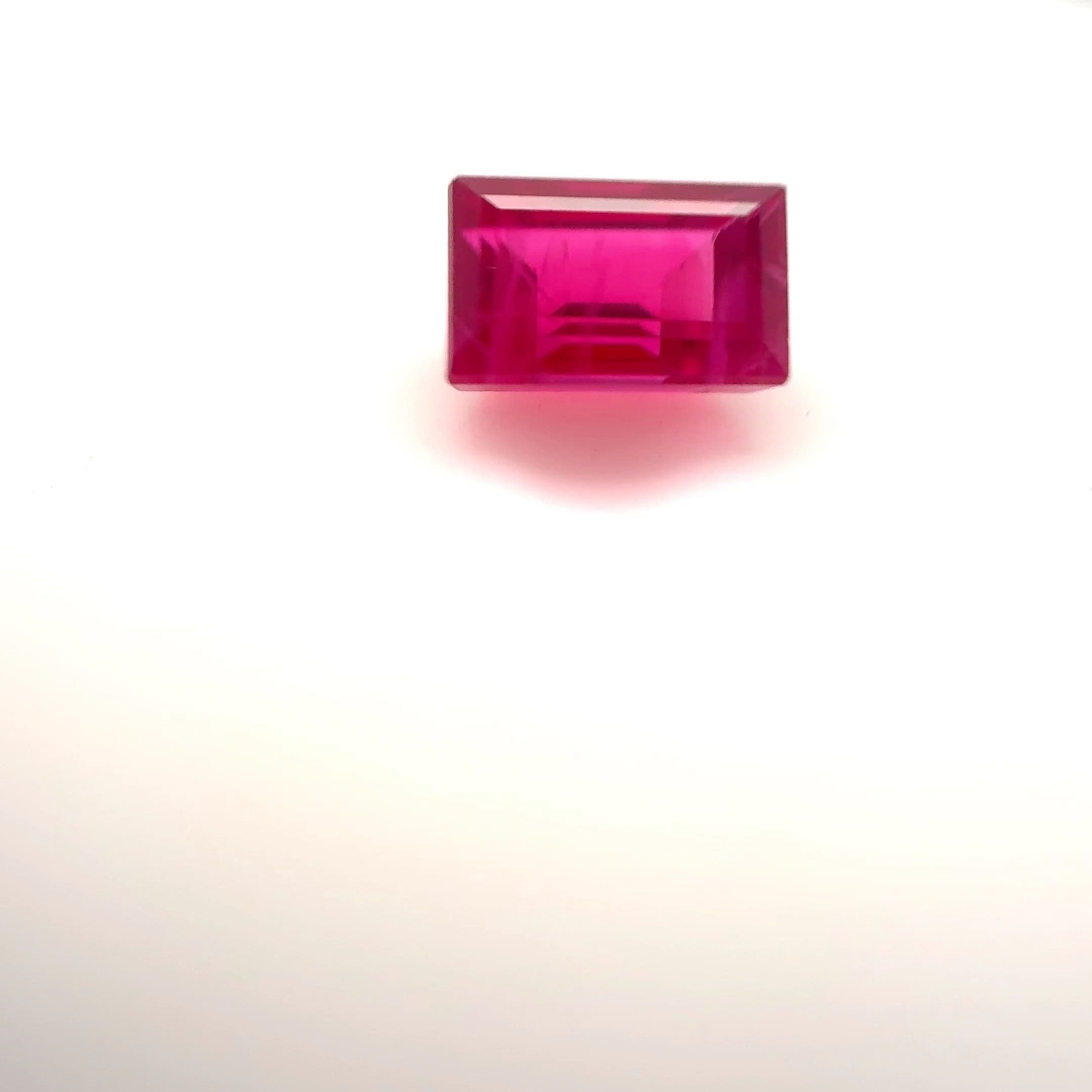 0.84ct Baguette Natural Ruby