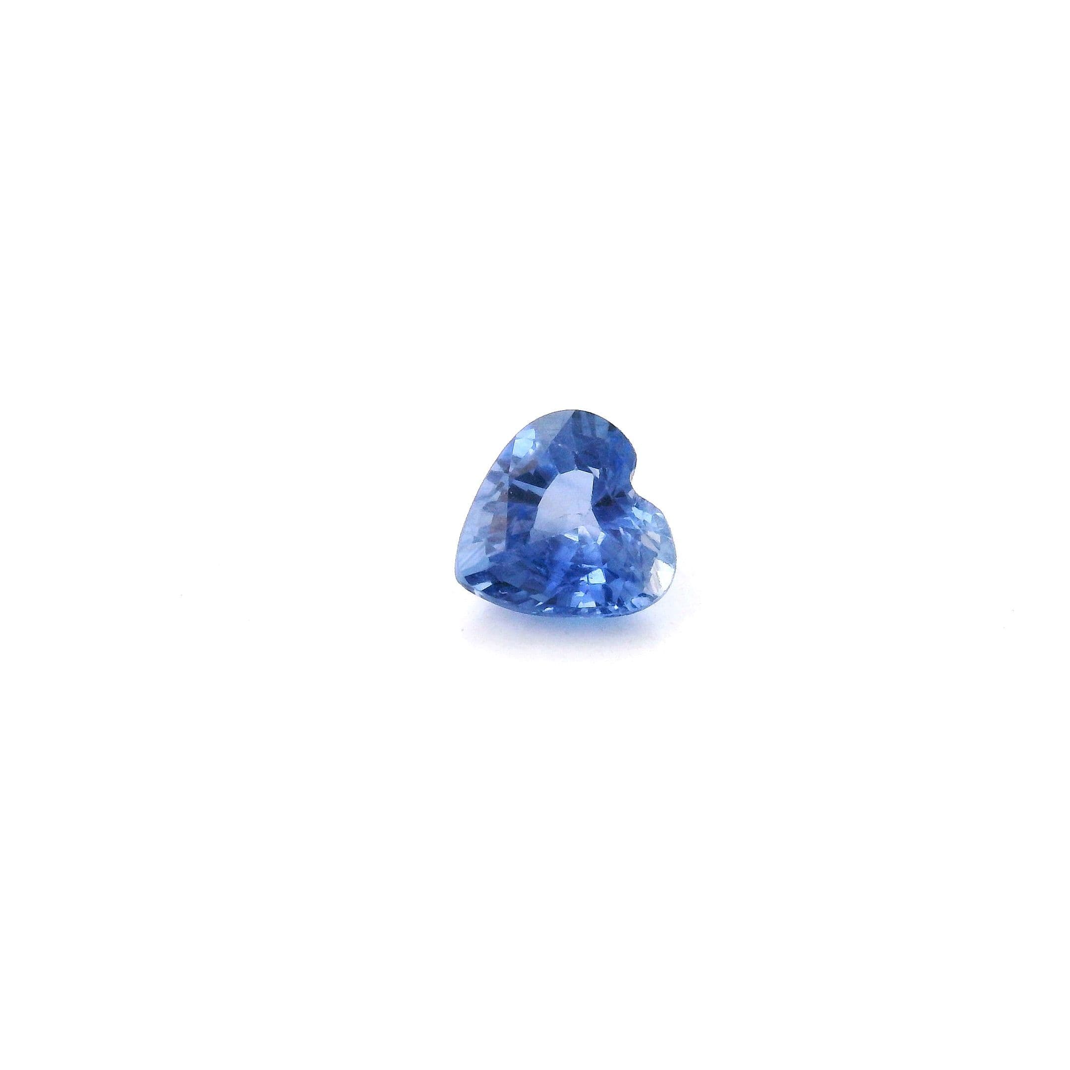 0.6ct Heart Natural Sapphire - alternate view