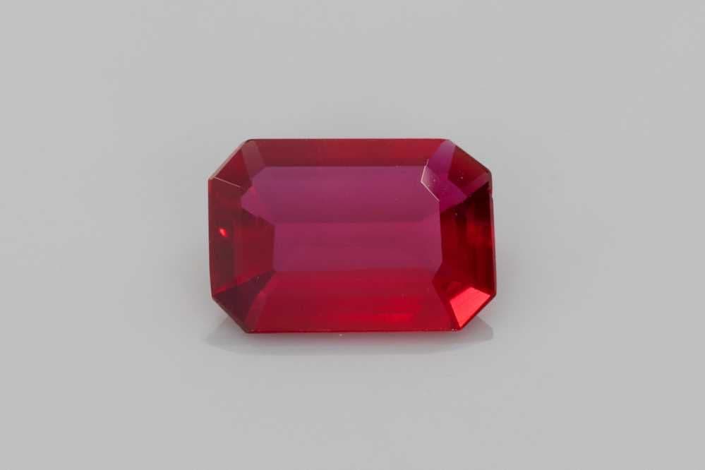 1.28ct Emerald-cut Natural Ruby