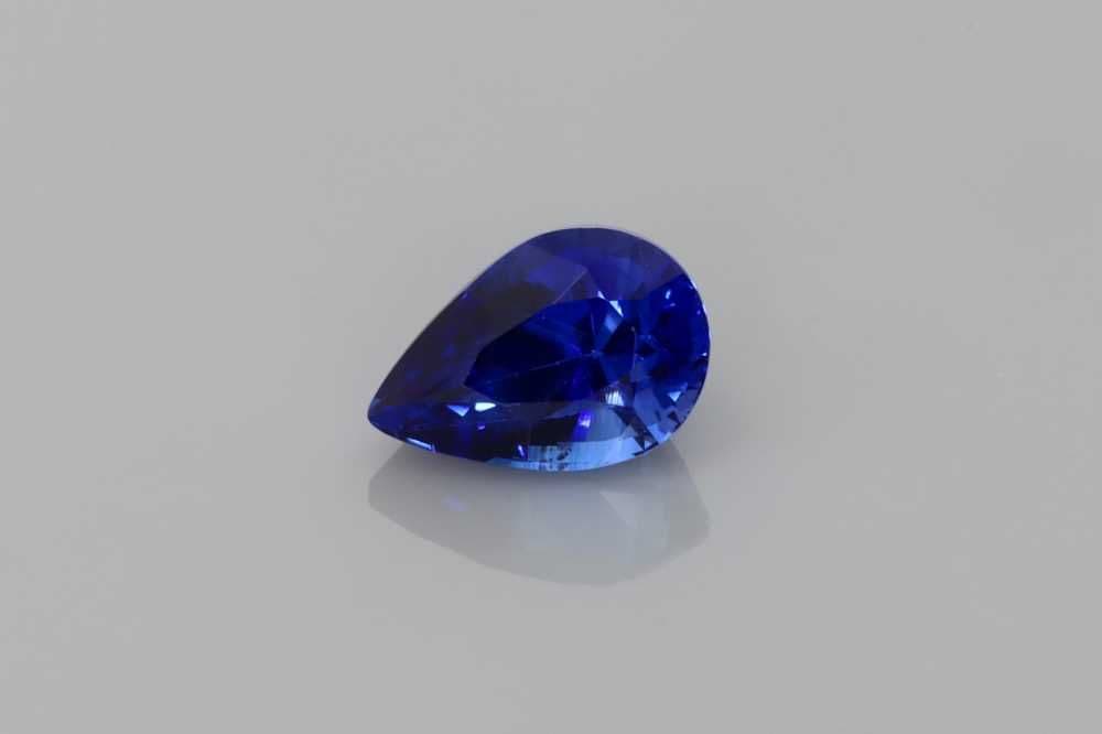 1.28ct Pear Natural Sapphire