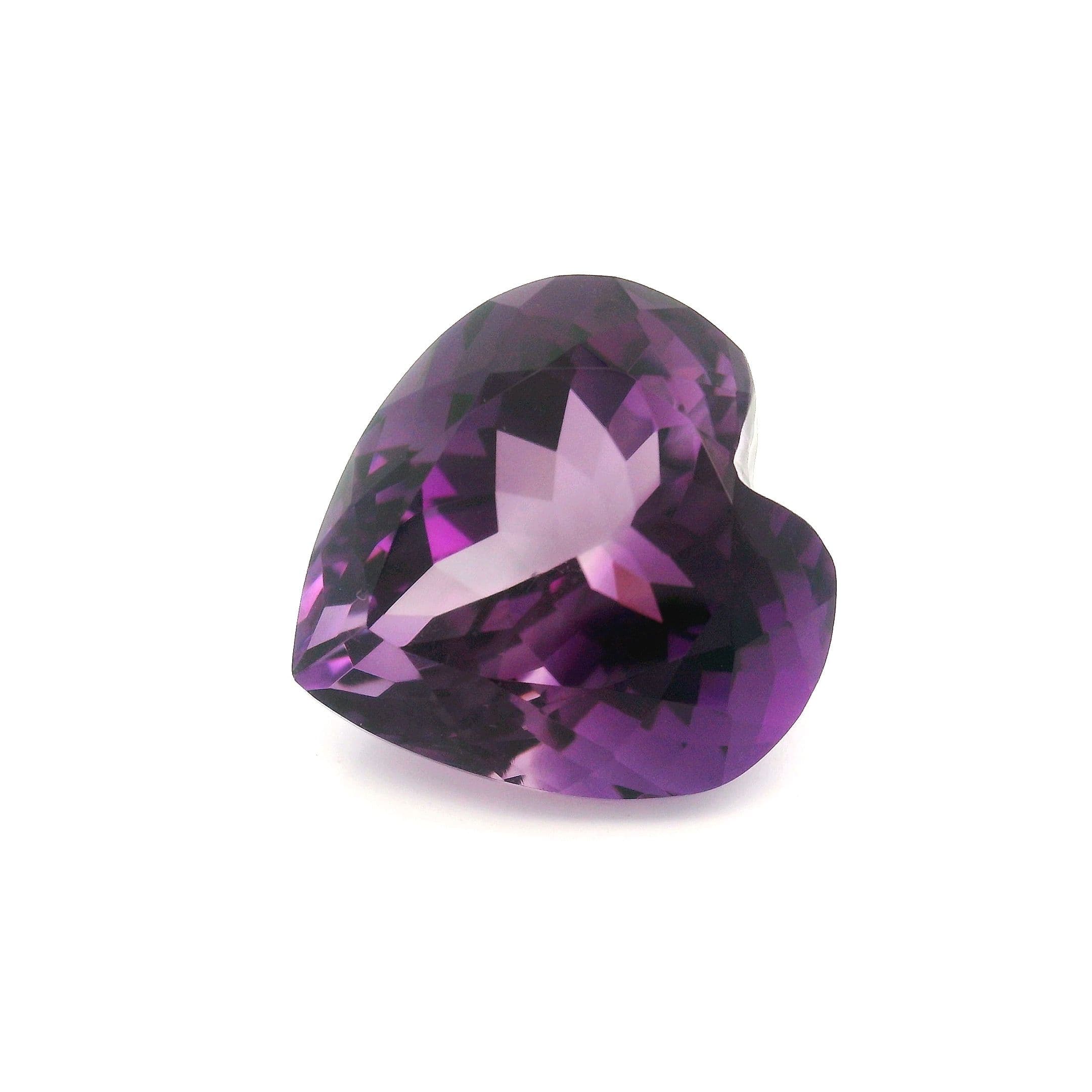 19.59ct Heart Natural Amethyst