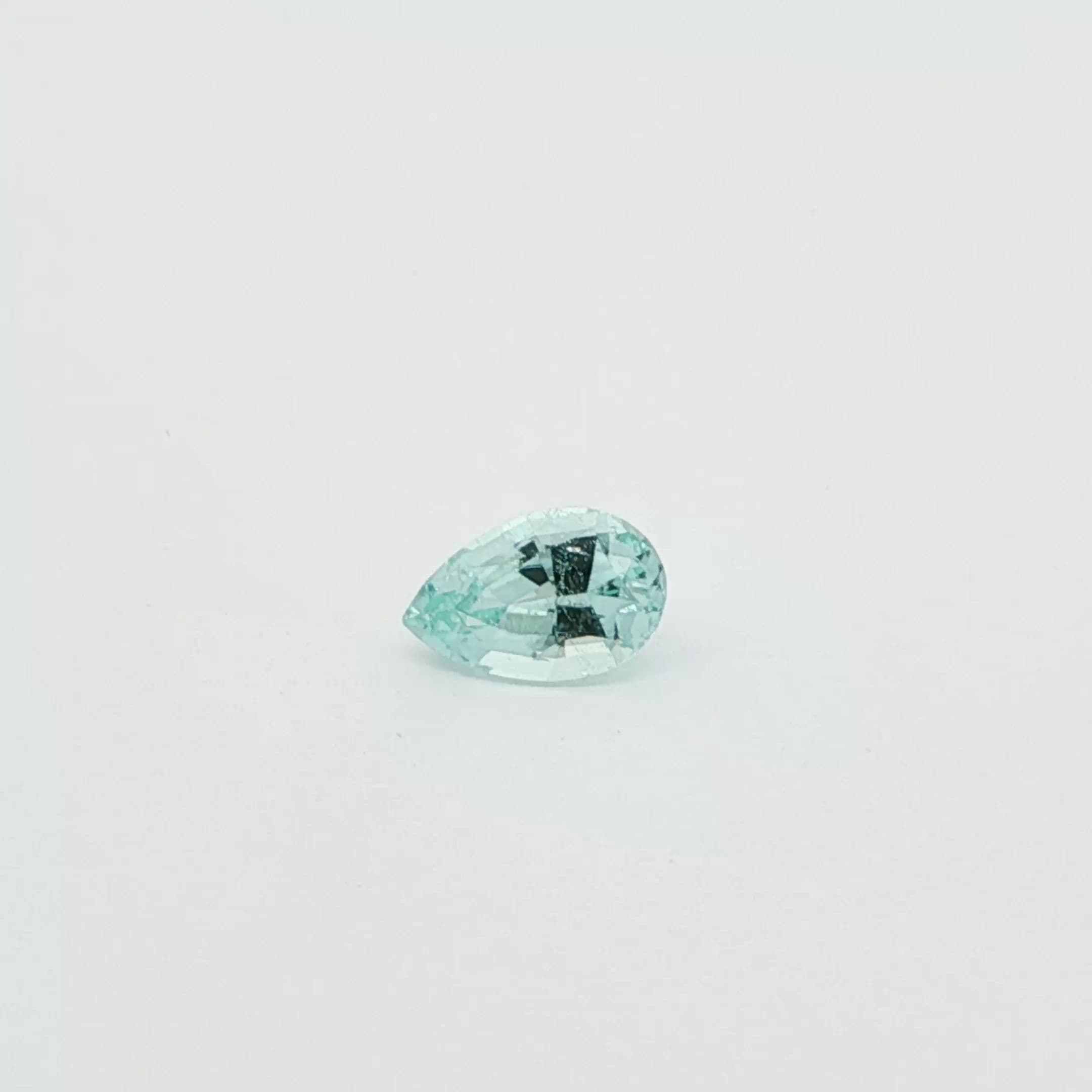 0.97ct Pear Natural Tourmaline