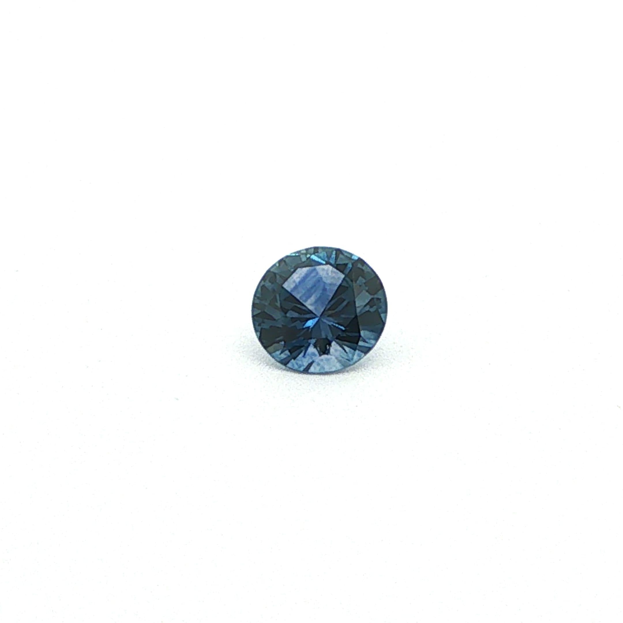 0.53ct Round Natural Sapphire