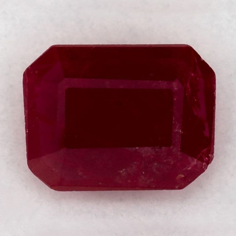 1.26ct Octagon Natural Ruby