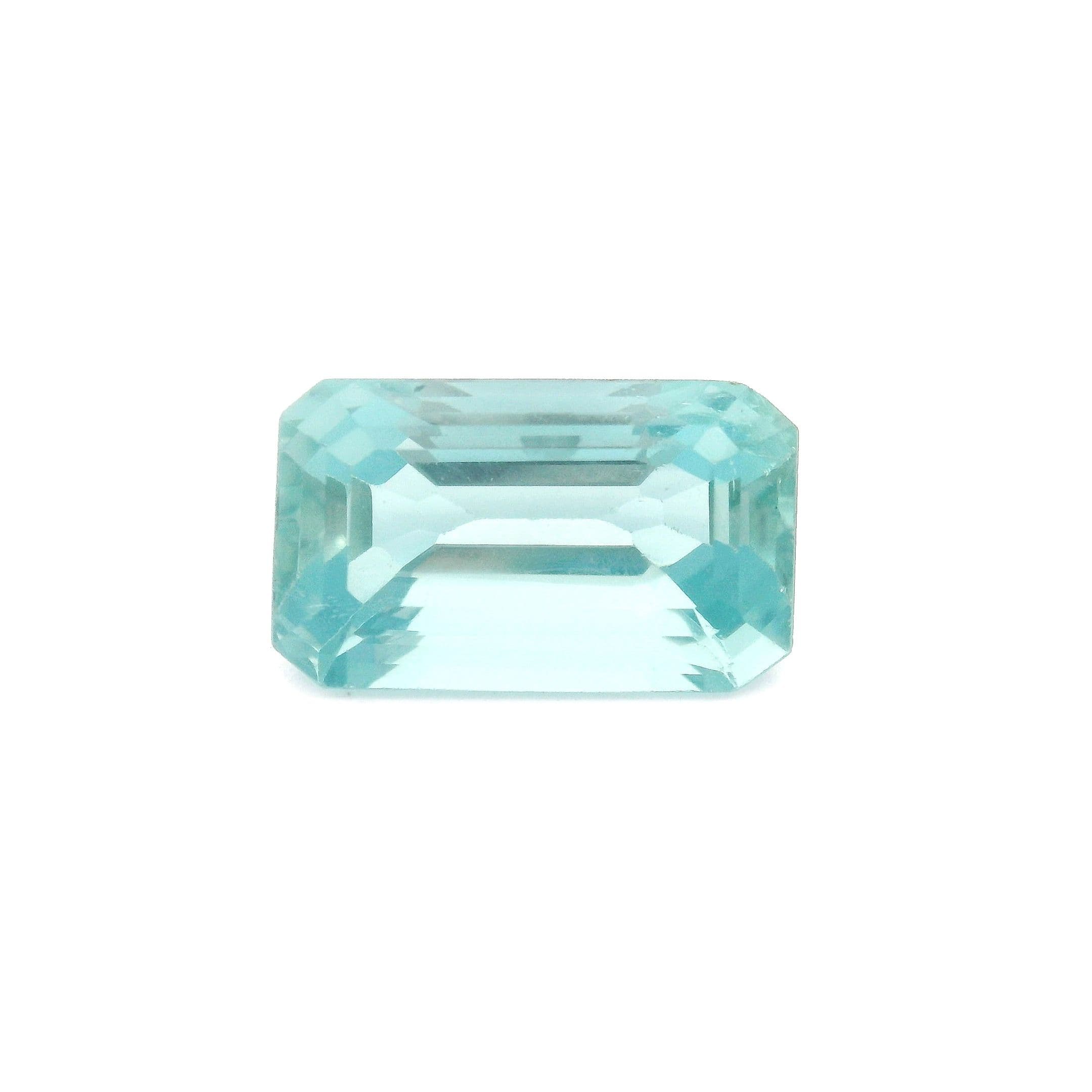3.21ct Octagon Natural Aquamarine