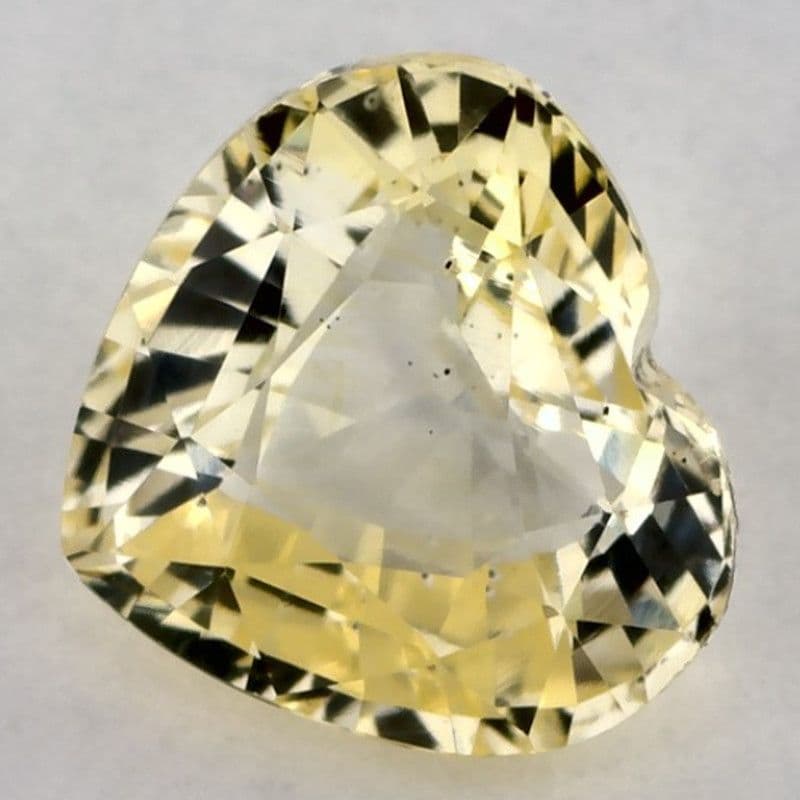 1.62ct Heart Natural Sapphire