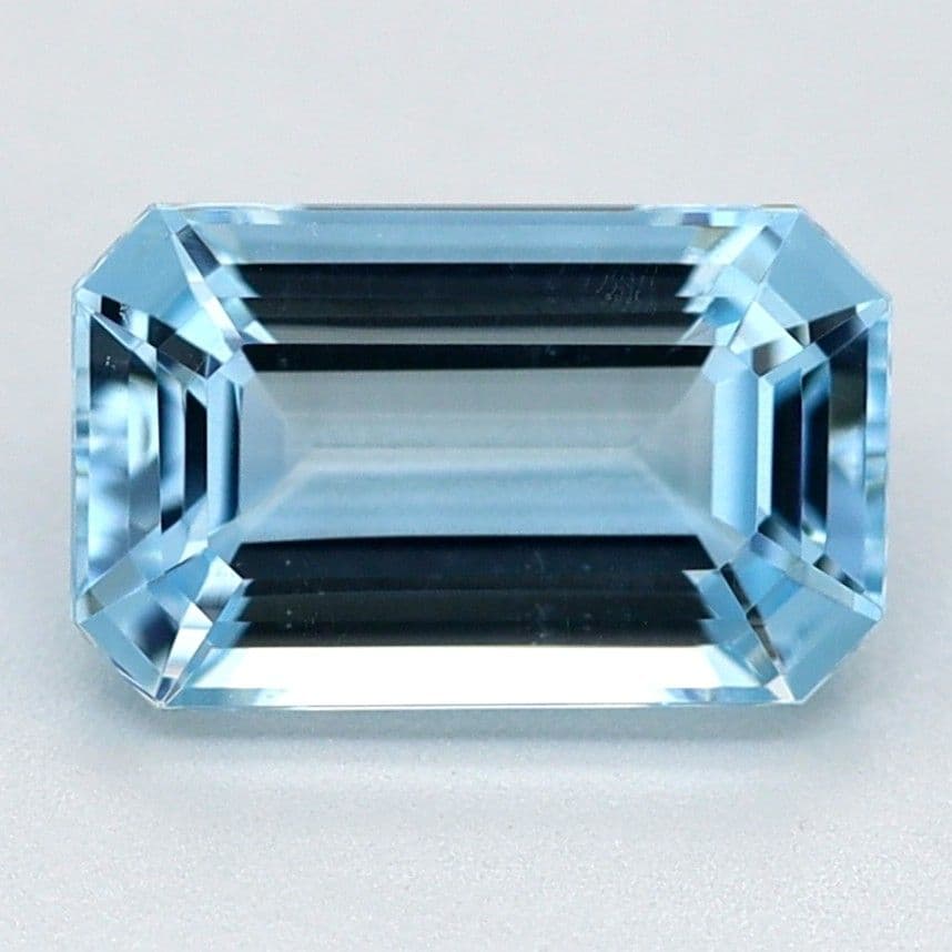 0.86ct Emerald-cut Natural Aquamarine