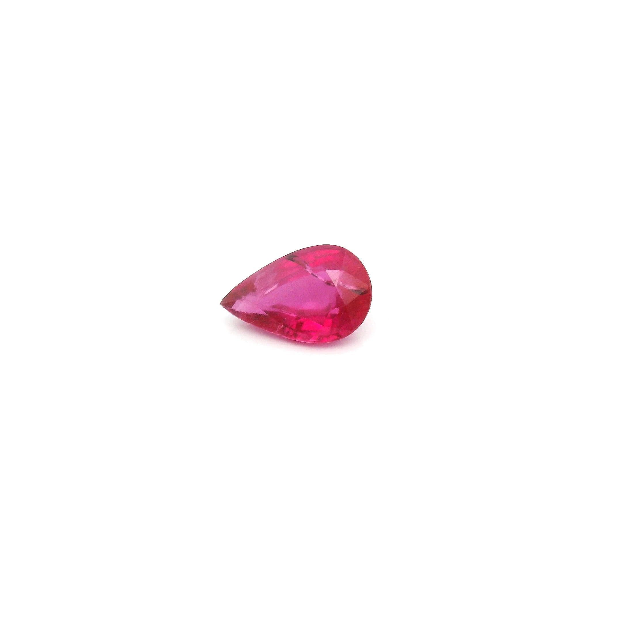 0.5ct Pear Natural Ruby