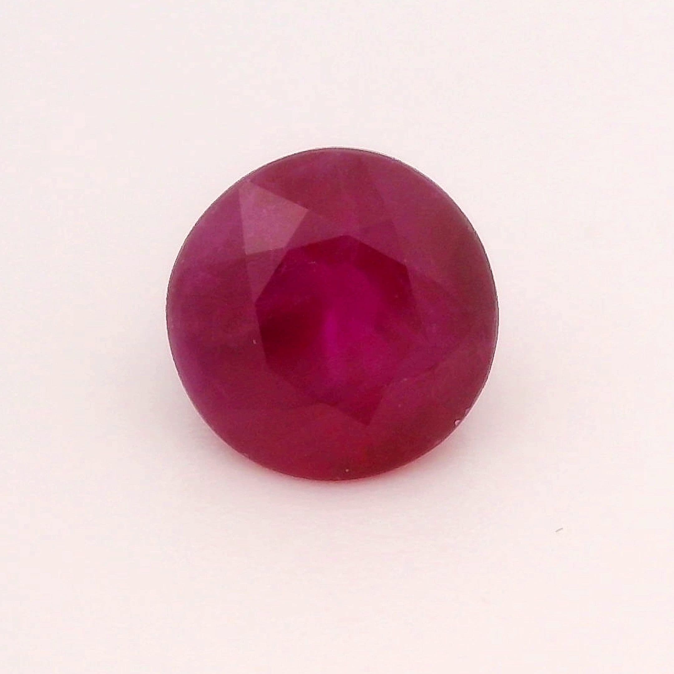 1.14ct Round Natural Ruby