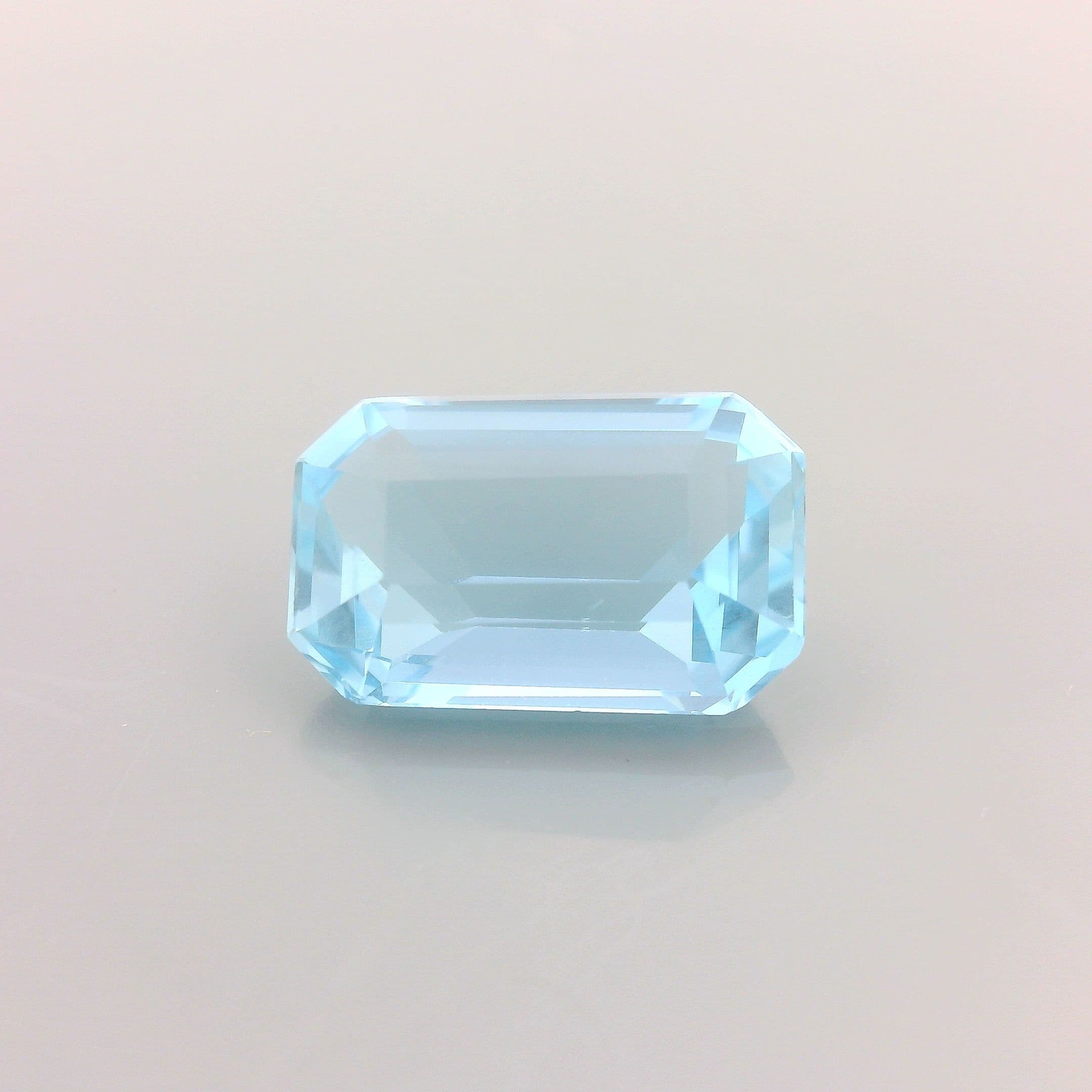 3.51ct Octagon Natural Aquamarine