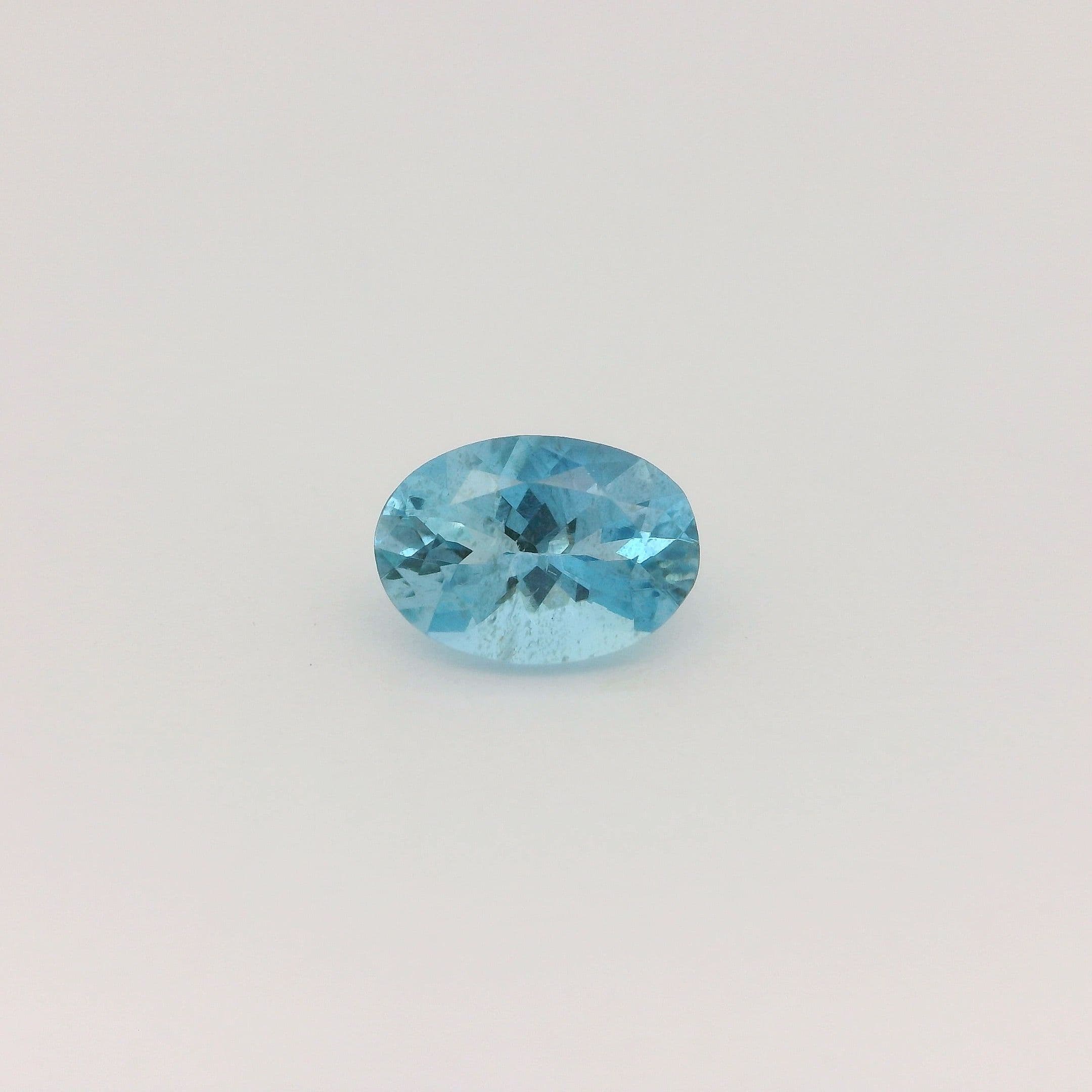 0.91ct Oval Natural Aquamarine