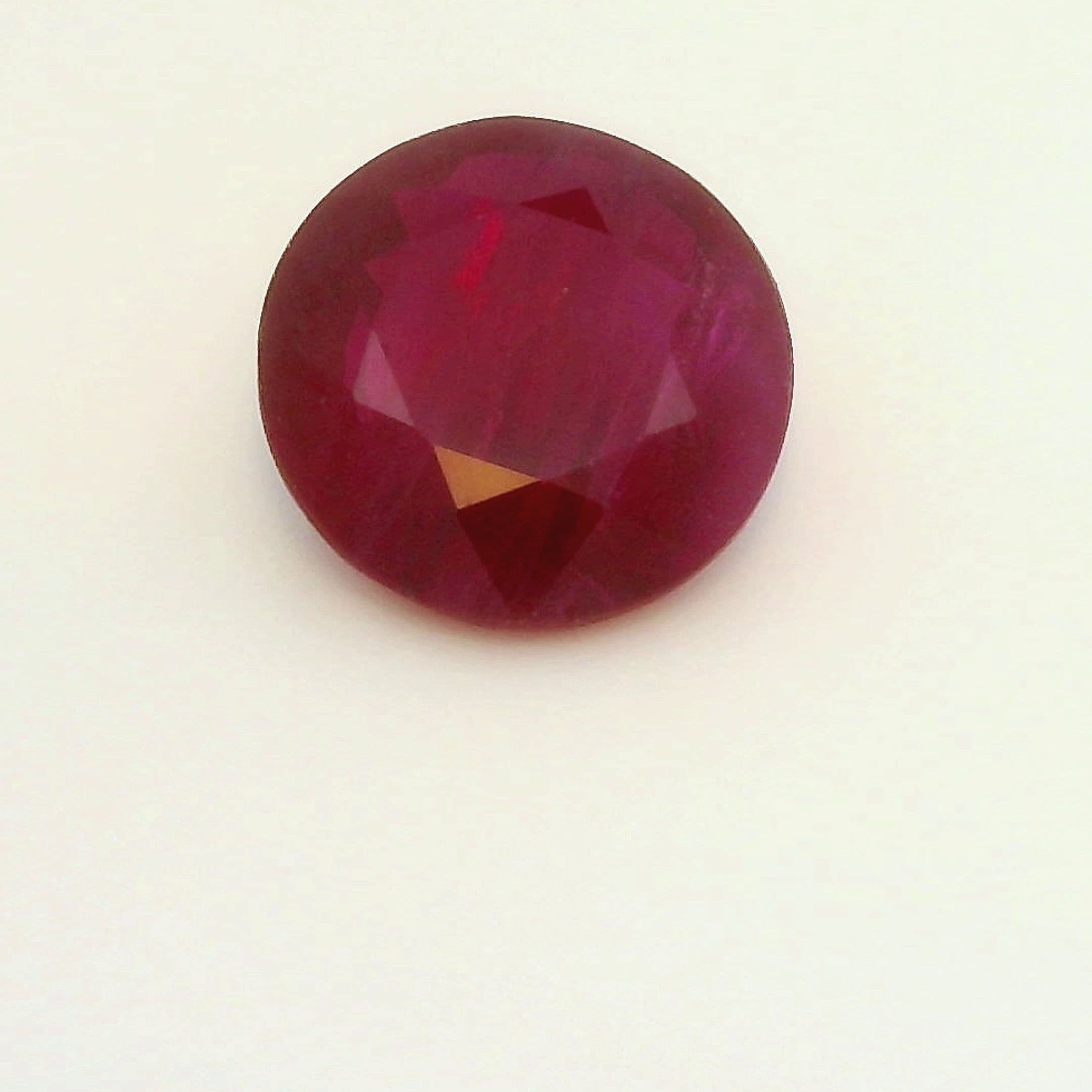 1.23ct Round Natural Ruby