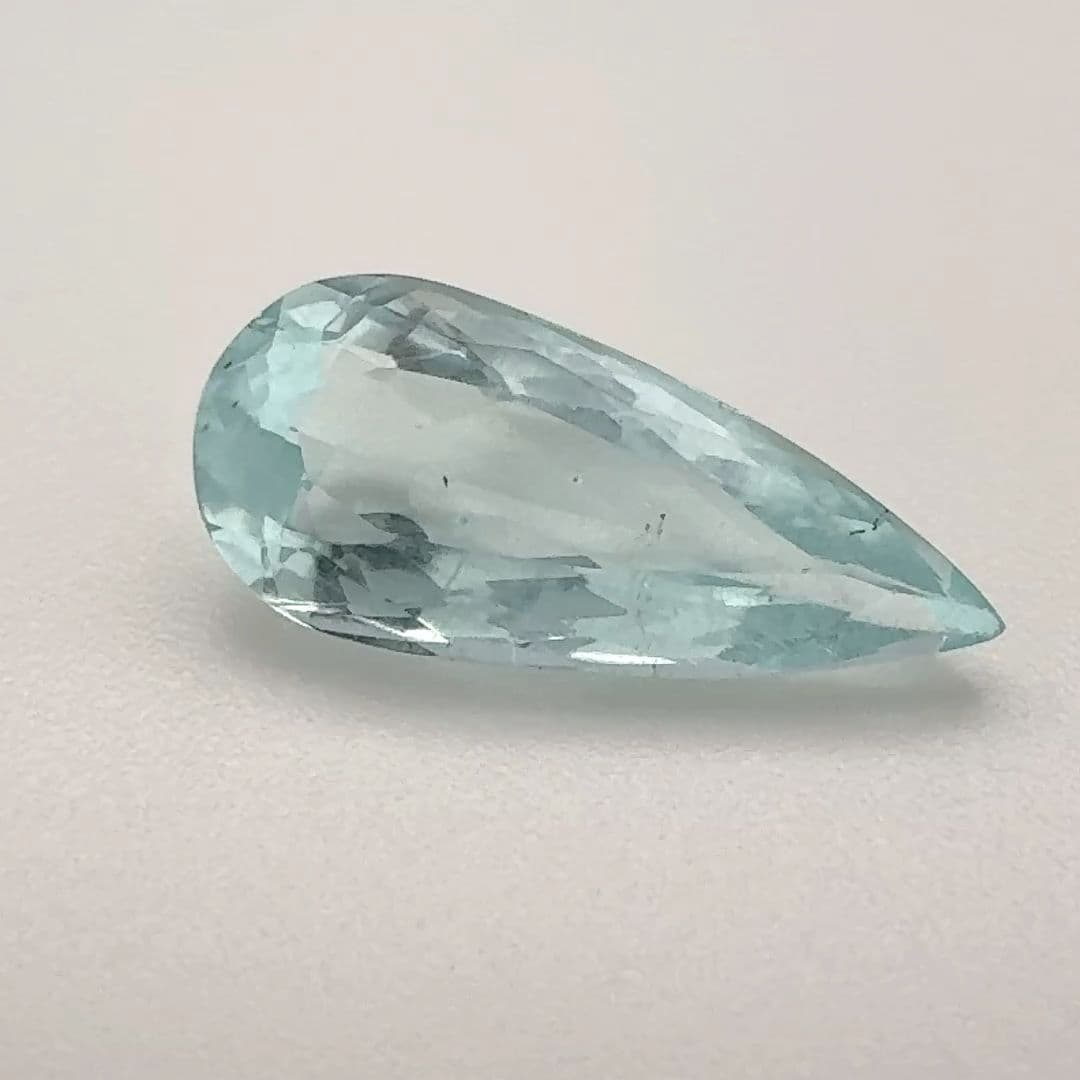 2.195ct Pear Natural Aquamarine