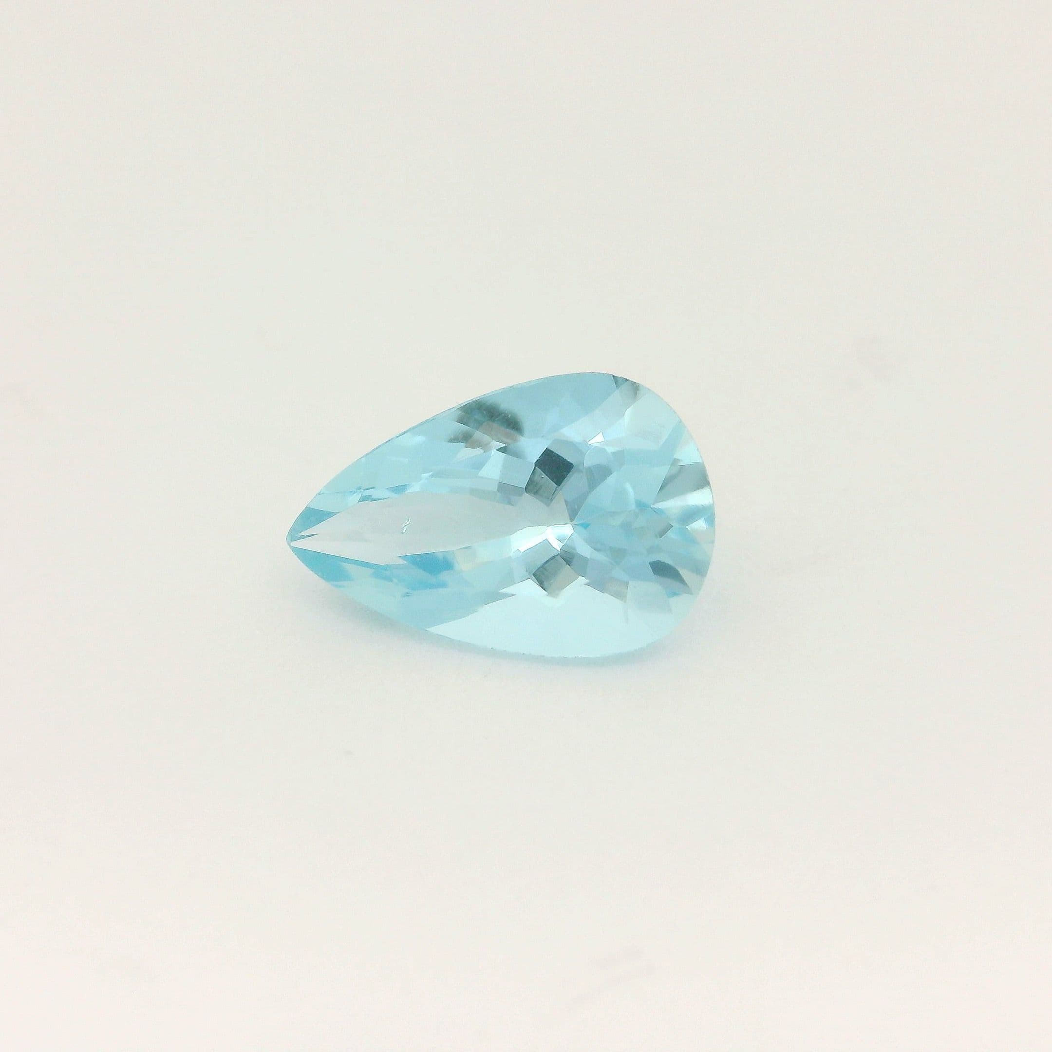 2.25ct Pear Natural Aquamarine