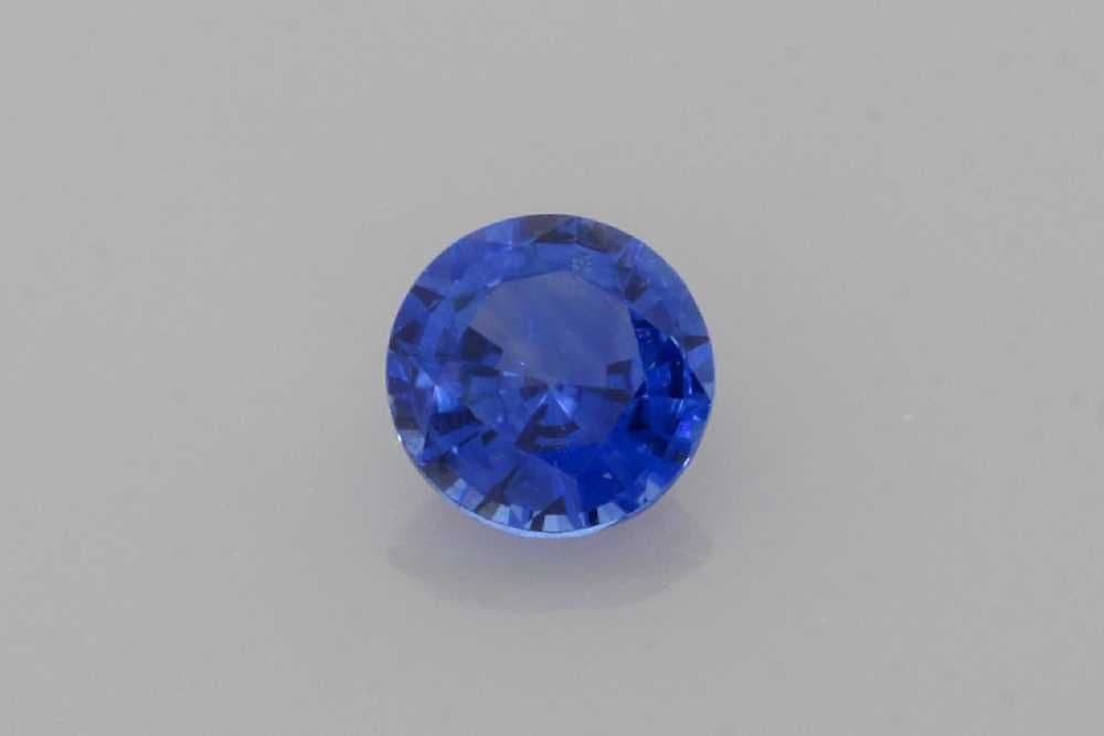 0.72ct Round Natural Sapphire