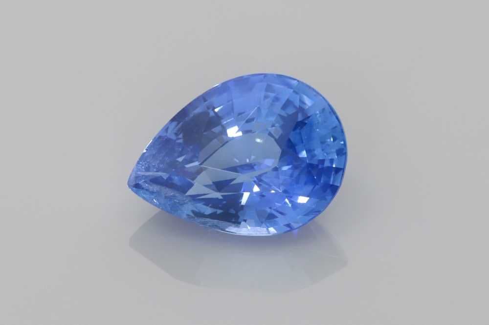 2.06ct Pear Natural Sapphire