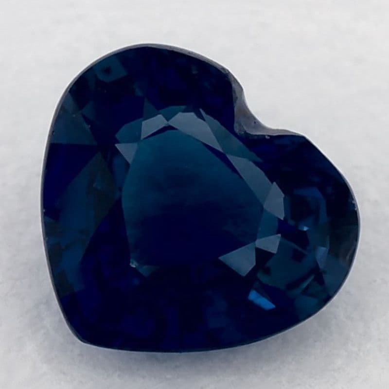 1.07ct Heart Natural Sapphire
