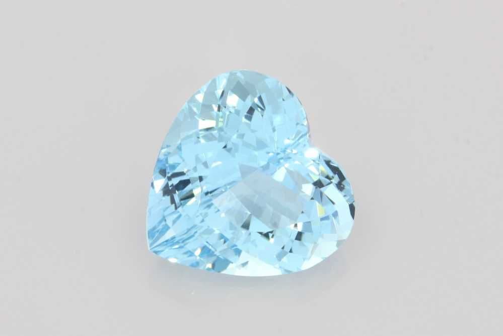 14.27ct Heart Natural Aquamarine