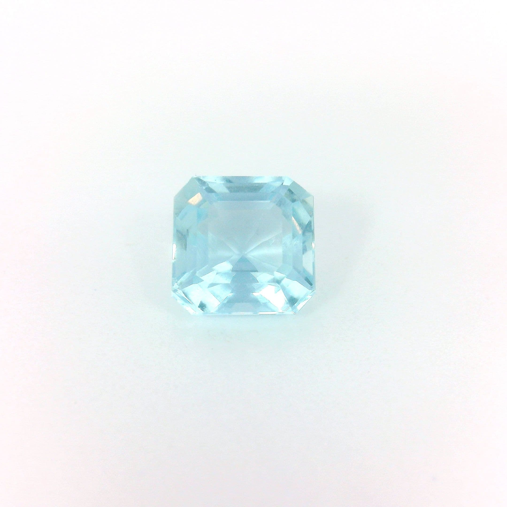 1.71ct Octagon Natural Aquamarine