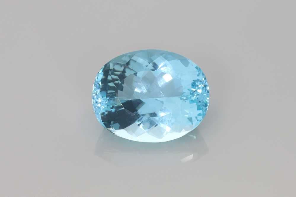 5.17ct Oval Natural Aquamarine