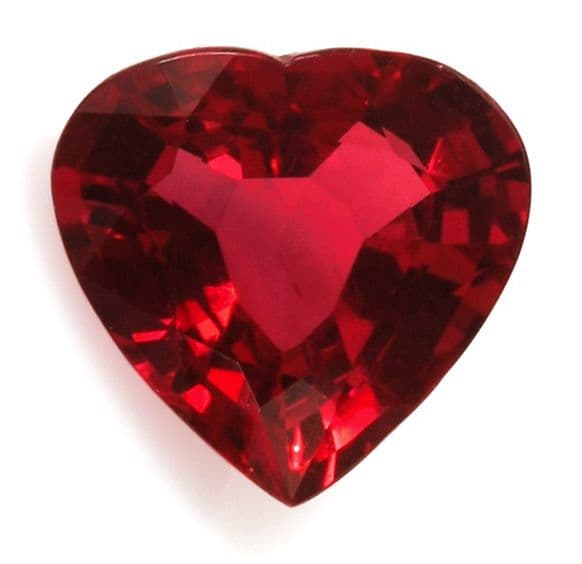 1.03ct Heart Natural Ruby