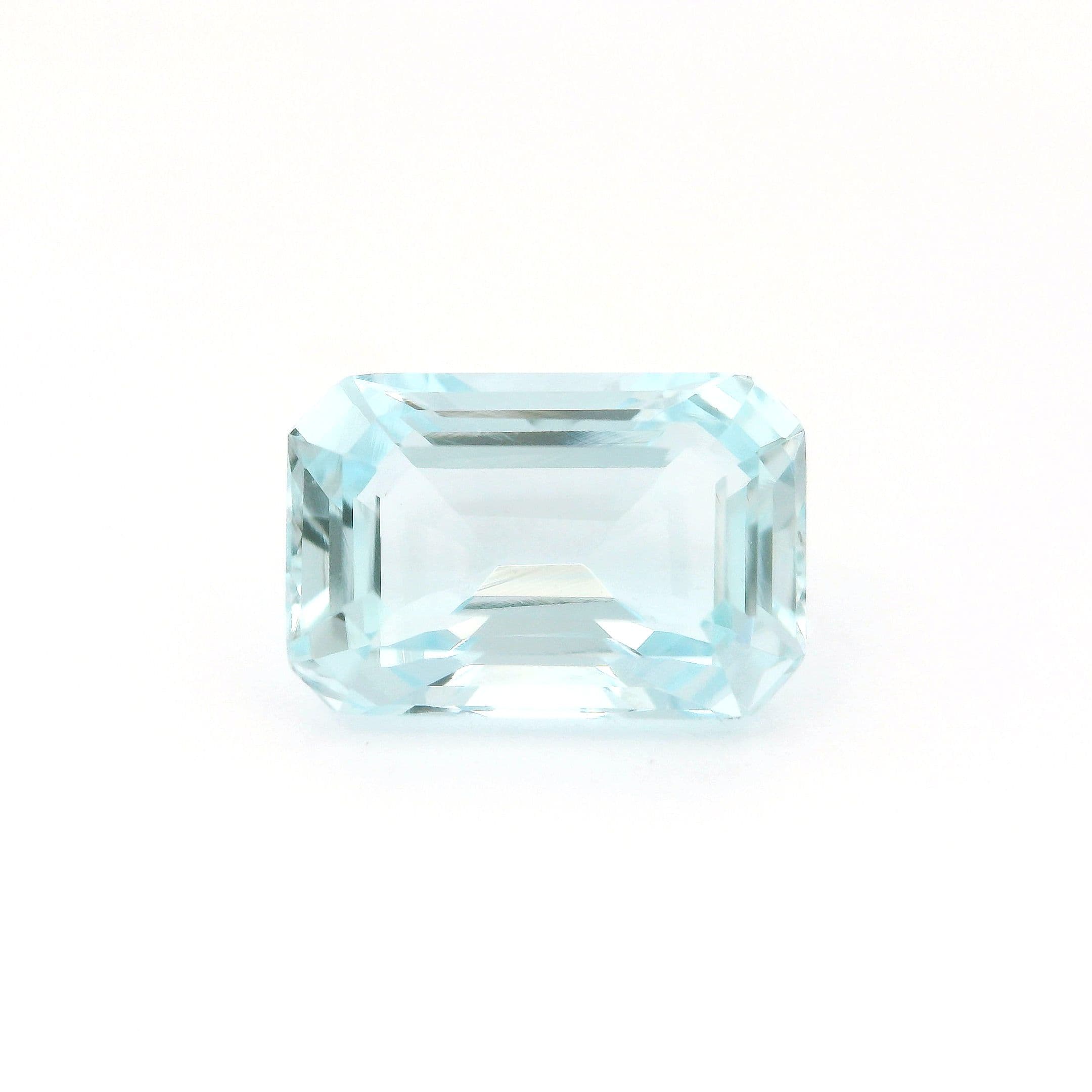 3.66ct Octagon Natural Aquamarine