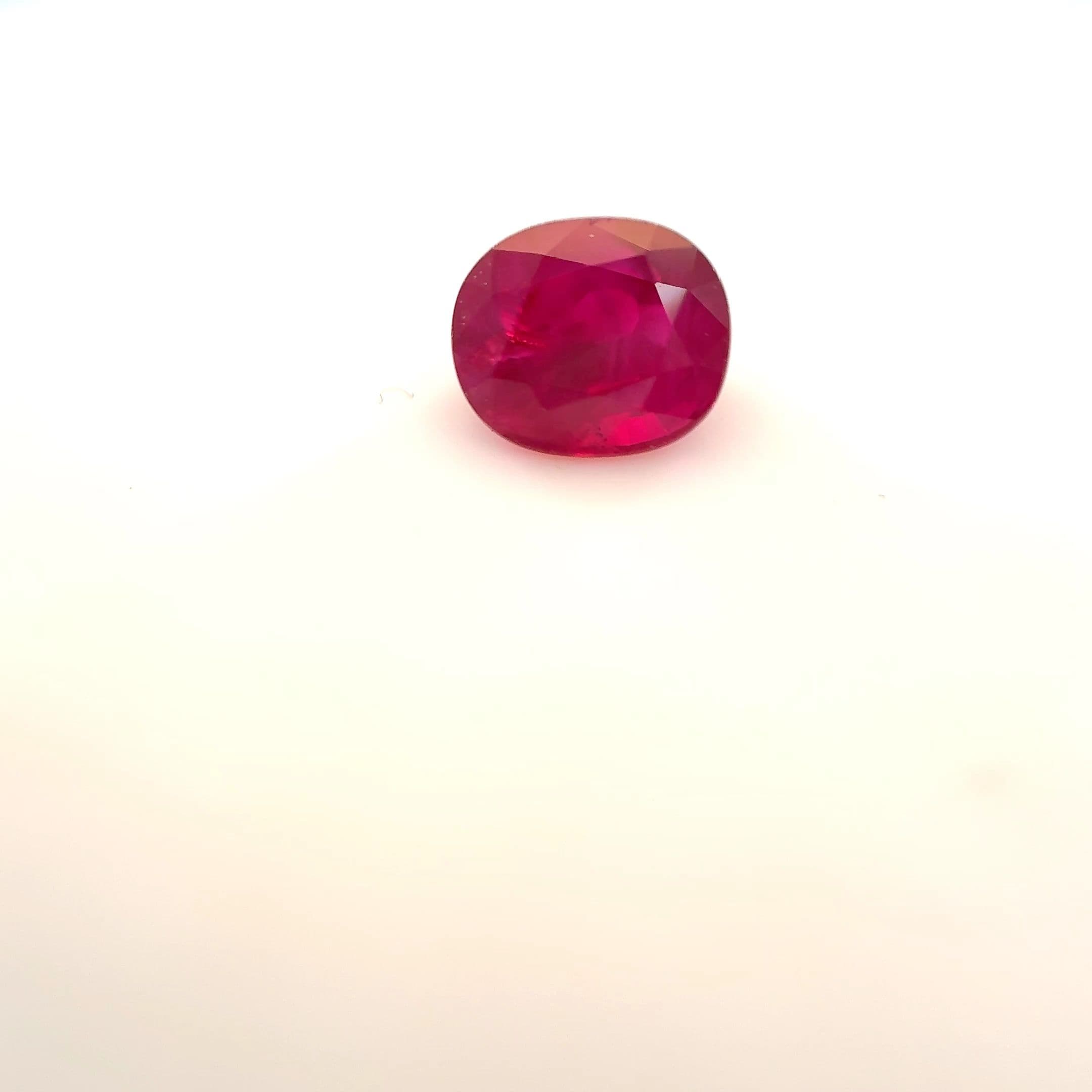 0.99ct Cushion Natural Ruby