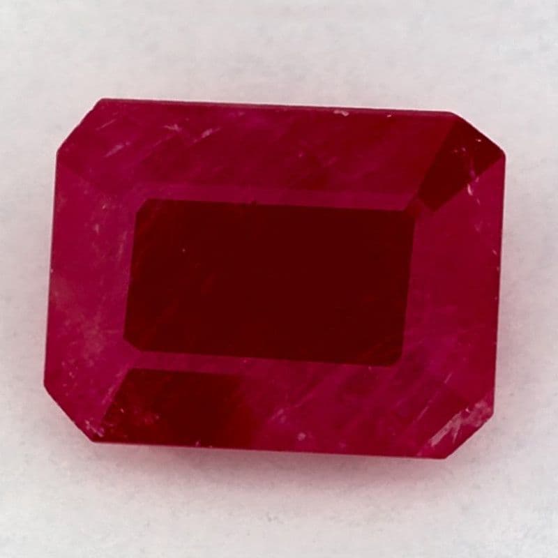 1.8ct Octagon Natural Ruby