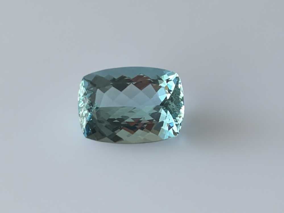 11.08ct Cushion Natural Aquamarine