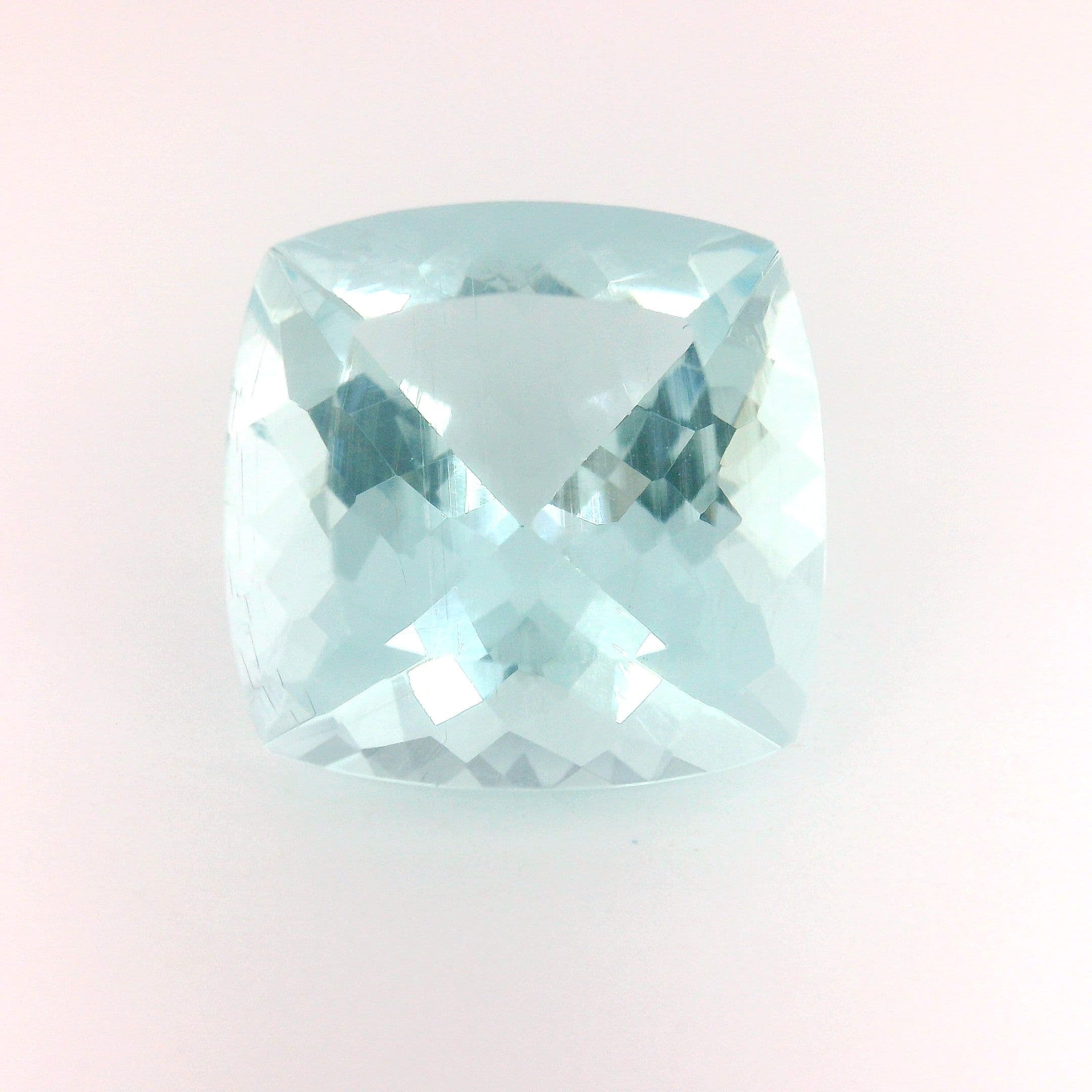 9.07ct Cushion Natural Aquamarine