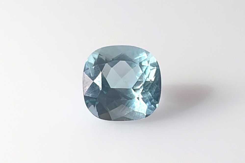 2.99ct Cushion Natural Aquamarine