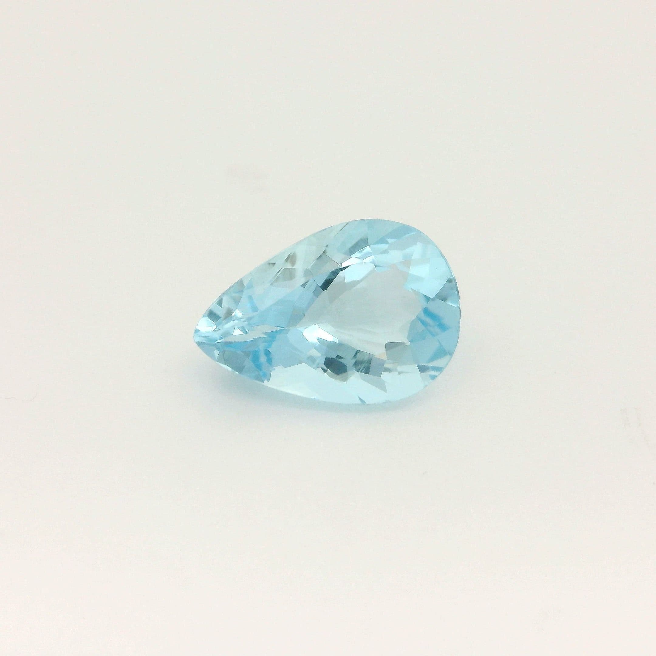 2.72ct Pear Natural Aquamarine