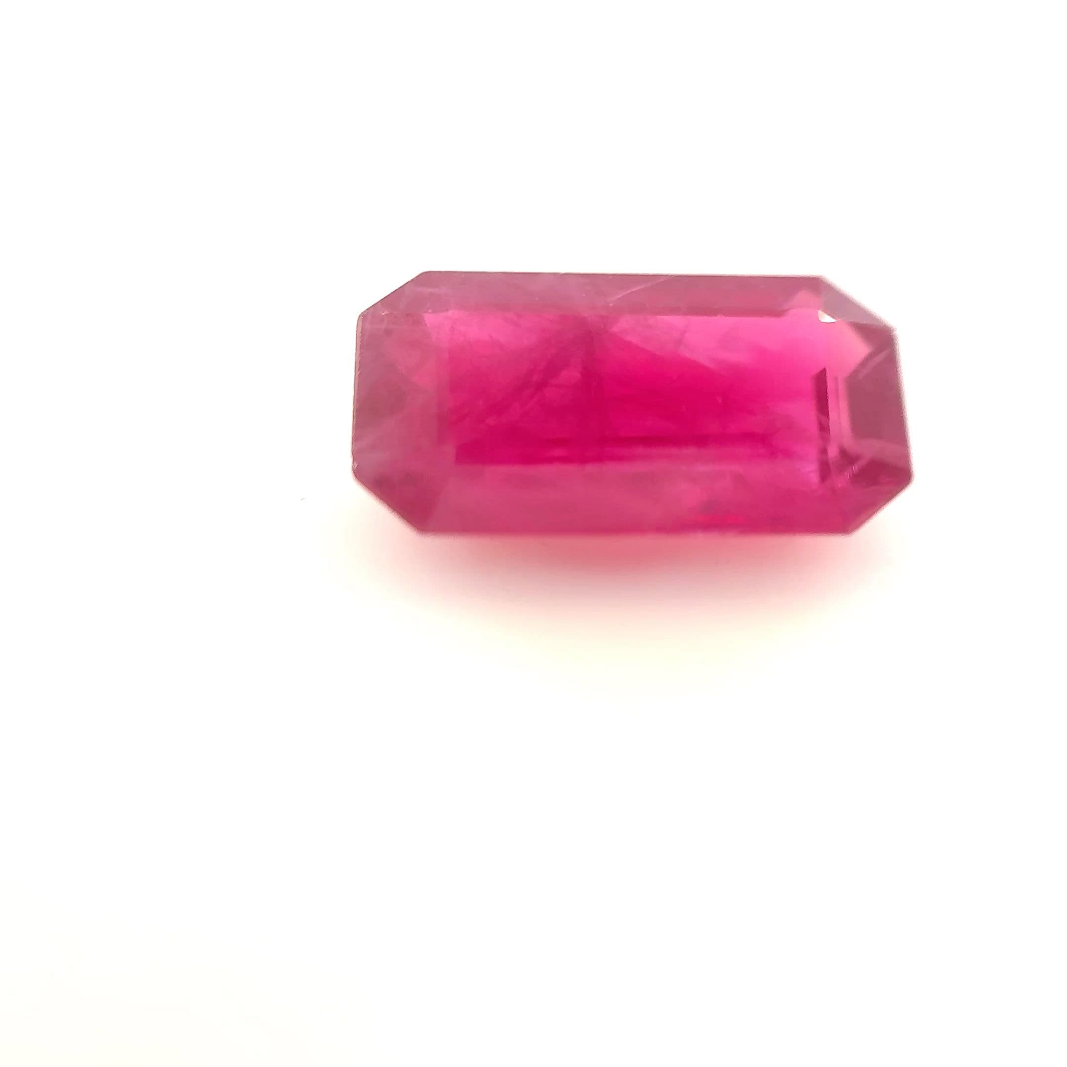 2.28ct Emerald-cut Natural Ruby
