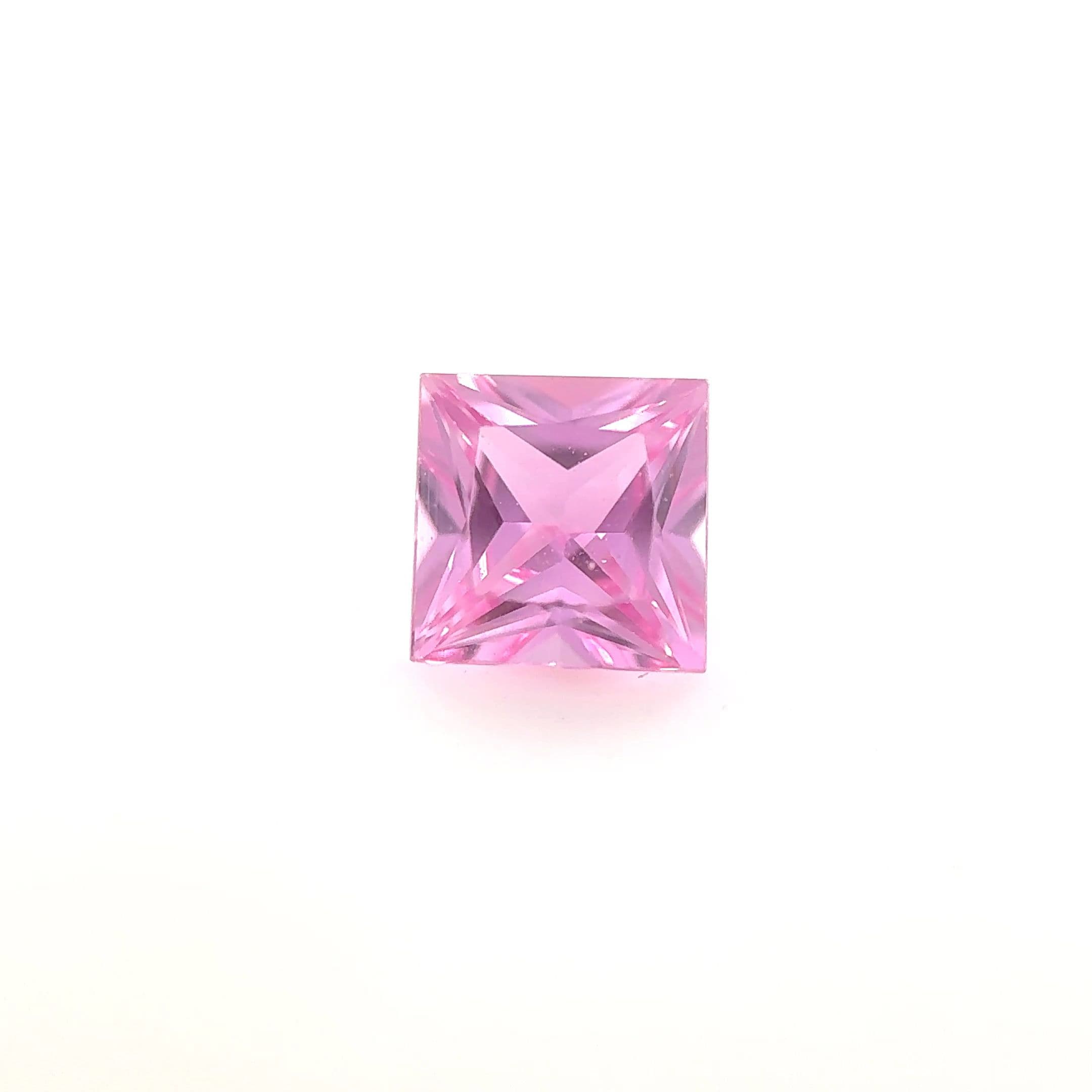0.62ct Princess Natural Sapphire